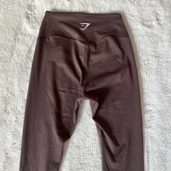 Gymshark light brown 7/8 leggings - Picture 2 of 8